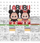 Arquivo Digital Livro Colorir Labubu Para Imprimir Pdf