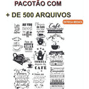 Arquivos Frases Cozinha Cafe Adesivos Lase Router Cnc Corel
