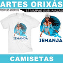 Pack Artes Digitais Camisetas Sublimação Orixás Umbanda