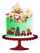 Arquivo De Corte Topo De Bolo Natal 76 Studio