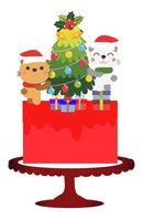 Arquivo De Corte Topo De Bolo Natal 35 Studio