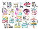 Arquivo Lettering Frases Motivacionais Fé Incentivo Atualizado