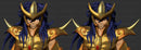 Saint Seiya Milo Scorpion Firemist Stl Obj Impresión 3d