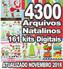 4300 Arquivos De Natal Scrapbook Papéis - Novembro 2018