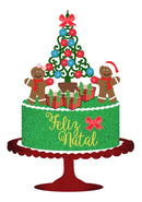 Arquivo De Corte Topo De Bolo Natal 25 Studio