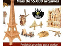 Mais De 60 Mil Arquivos Dxf Pronto Cnc Laser , Freza Etc