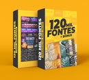 120 Mil Fonts Para Artes