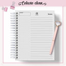 Arquivo Digital Agenda Clean Pink Black 2023