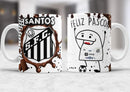 12 Arte Caneca Páscoa Torcedor Editável Corel Draw + Png