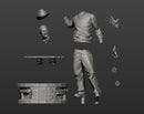 Freddy Krueger Maurom Stl Obj Impresión 3d