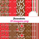 Kit Papel Digital Fazendinha Cocoa 185