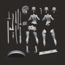 Boku No Hero Momo Yaoyorozu + Bodysuit Stl Obj Impresión 3d