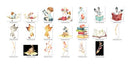 Kit Digital Menino Aquarela