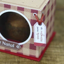 Kit De Caixas Com Visor Para Panetone E Mini Panetone