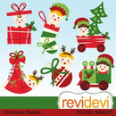 Natal Kit Digital Scrap Personalizado Digital Arquivo 28