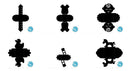 Pacote Com 374 Arquivos Forminhas Para Doces Silhouette