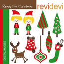 Natal Kit Digital Scrap Personalizado Digital Arquivo 30
