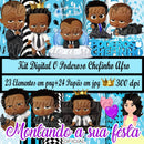 Kit Digital O Poderoso Chefinho Afro