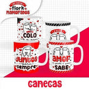Estampas Dia Dos Namorados Kit Digital Bento Flork