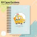 Combo Arquivo Digital Capas Escolares 2023