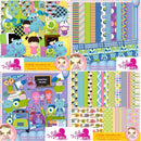 Kit Papel Digital Monstros S.a.