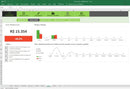 Fluxo Caixa Excel Análise Mensal Anual Plano De Contas