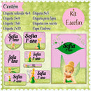 Arquivo Etiqueta Escolar Tik Tok 3 Studio Pdf Png Dxf