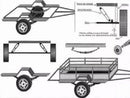 Projetos De Carretinhas, Reboques, Carga, Carros, Motos