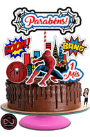 Arquivo Digital - Topo De Bolo - Homem Aranha