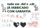 Kit Arquivos +1000 Lembrancinhas Chaveiros Corte Cnc Laser