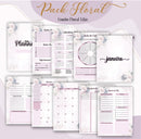 Agenda Floral Lilás 2023 - Arquivo Digital