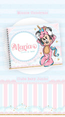 Encadernação Infantil Minnie Unicórnio - Arquivo Digital