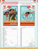 Arquivo Digital Escolar Moana Completo - PDF e PNG