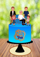Topo De Bolo Pais E Filhos - Arquivo Digital