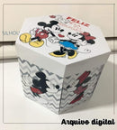 Caixa Explosão Mickey E Minnie - Arquivo Digital