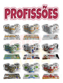 + 1005 Estampas Sublimação Canecas Artes Profissão