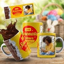 Kit Estampa Arte Páscoa Chocolate Caneca Sublimação