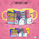 Arquivo Digital Canecas Profissões Floral Alfabeto +5000