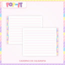 Encadernação Escolar Pop It Candy - Arquivo Digital