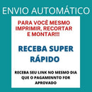 Papercrafit Em 3d - Avião 14 Bis Para Imprimir E Montar