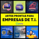 240 Artes Para Anunciar Empresas De Informática: Editáveis