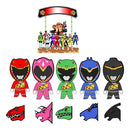 Arquivo  Corte Topo De Bolo - Power Ranger 2 Temas arquivospersonalizados