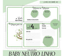 Arquivo Digital Combo Baby Linho Neutro -20 Cores