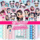 Arquivos Digitais Luluca Png Imprimir Scrap Ilustrar Sublima