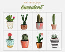Kit Imágenes Digitales Shabby Chic Cactus Suculentas