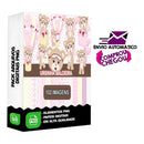 Kit Digital Ursinha Baloeira Scrapbook scanncut fcm svg Em Png