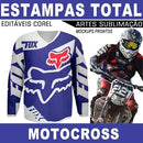 Camisetas Total Motocross Moto Artes Estampas Editáveis