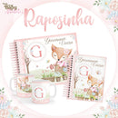 kit sublimaçao e encadernaçao agenda caneca - RAPOSINHA MENINA