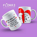 Estampas Flork Dia Dos Namorados Sublimação Canecas