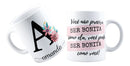 26 Arquivos Caneca E Almofada Alfabeto Floral Frase Editável